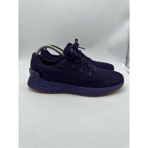 NOBULL Plum Purple Knit Training Shoes Women Size 8 US 7 UK 41 EUR Gum Sole